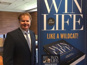 Michael London at Alumni Authors Open House at Falvey Memorial Library on June 9, 2017.